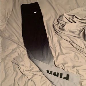 PINK ombré leggings